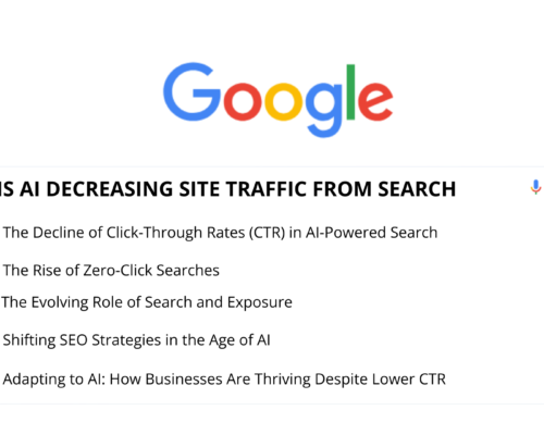 zero-click نمونهای از نمایش پاسخ SGE در نتایج جستجوی گوگل 2025