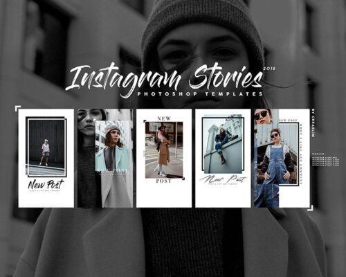 instagram-stories-templates پیشنمایش قالب استوری مشاوره کسبوکار با رنگهای رسمی