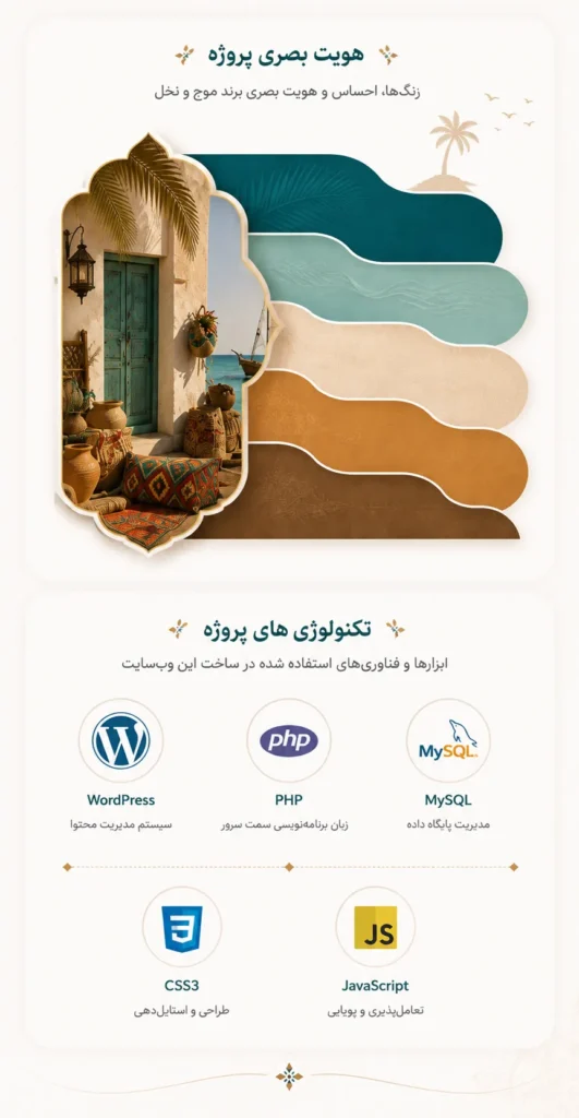 طراحی سایت اقامتگاه سنتی | وبلاین - طراحی سایت و دیجیتال مارکتینگ
