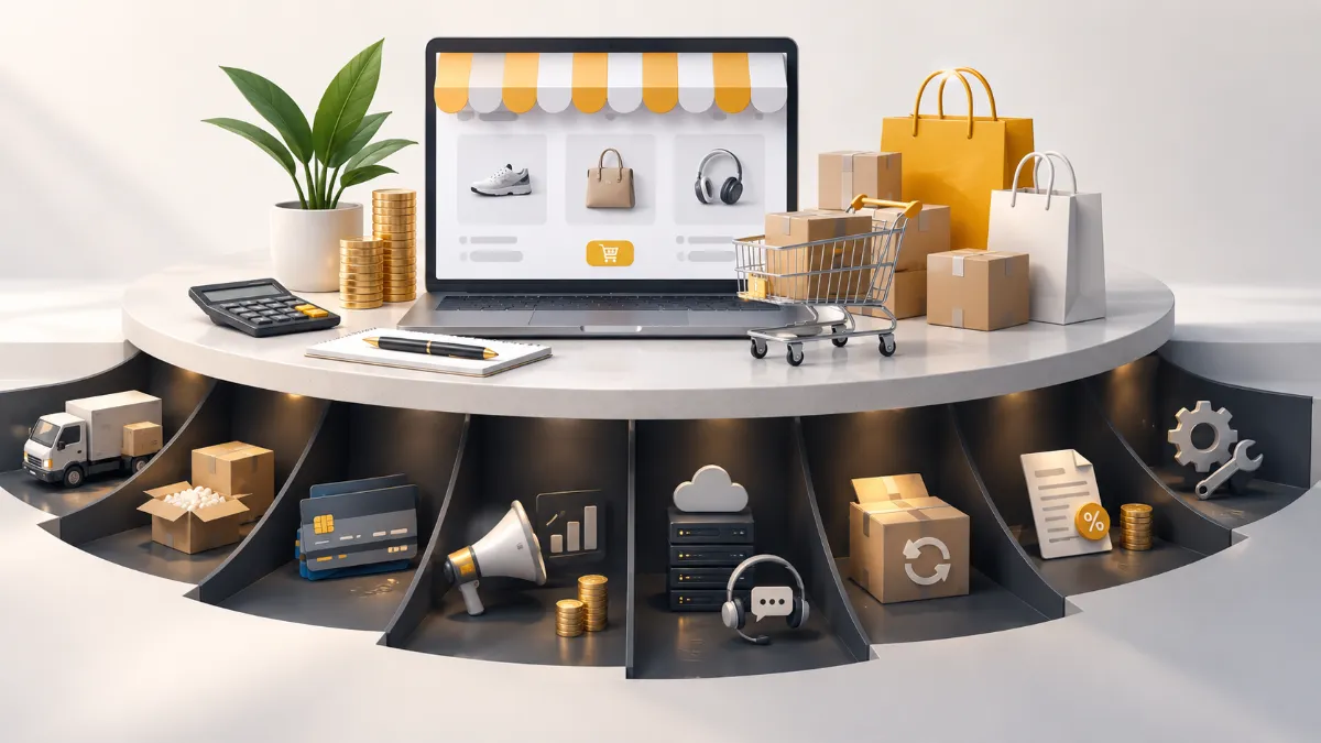 هزینه‌های پنهان فروشگاه اینترنتی + نمونه بودجه | وبلاین